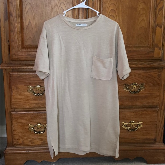 pull and bear t shirt dress